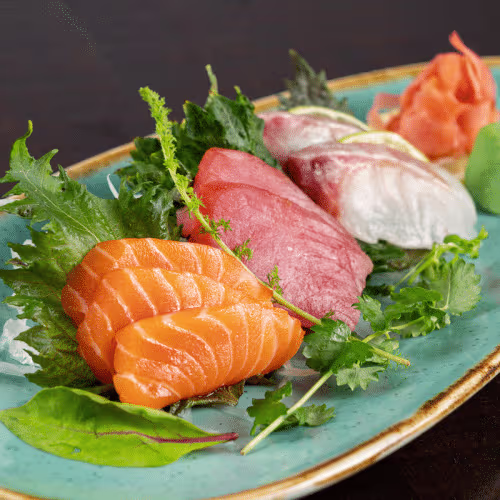 Gemischte Sashimi (6 Stück)