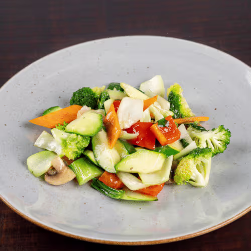 Buddhas Wok mit Tofu