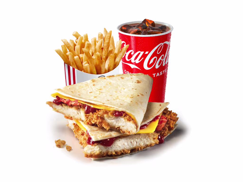 Qurrito BBQ Bacon Menü