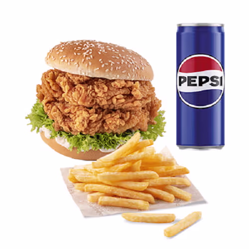 DOUBLE ZINGER MENÜ