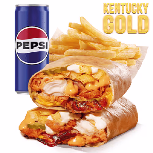 Kentucky Gold Wrapper Menü