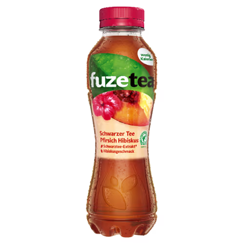 FuzeTea Pfirsich-Hibiskus 0,5l