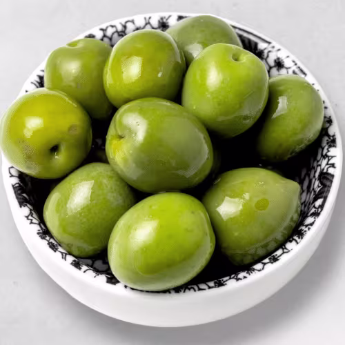 Grüne Oliven