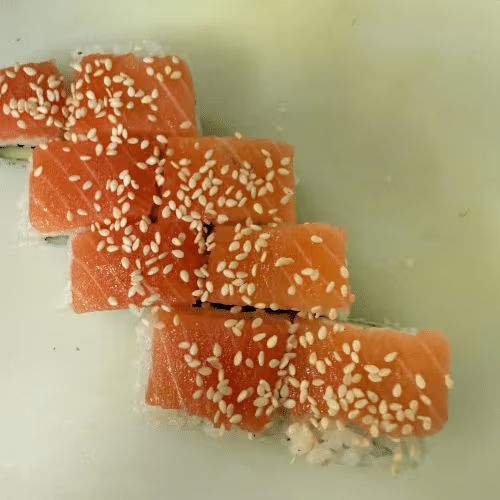 Lachs-Sesam-Maki (8 Stück)