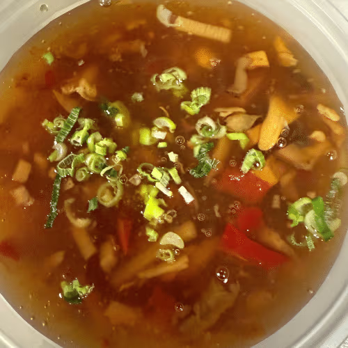 Pikante Suppe (scharf)