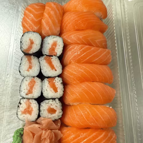 Lachs-Sushi-Set (groß)