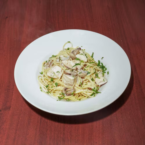 Pasta Pollo e Funghi