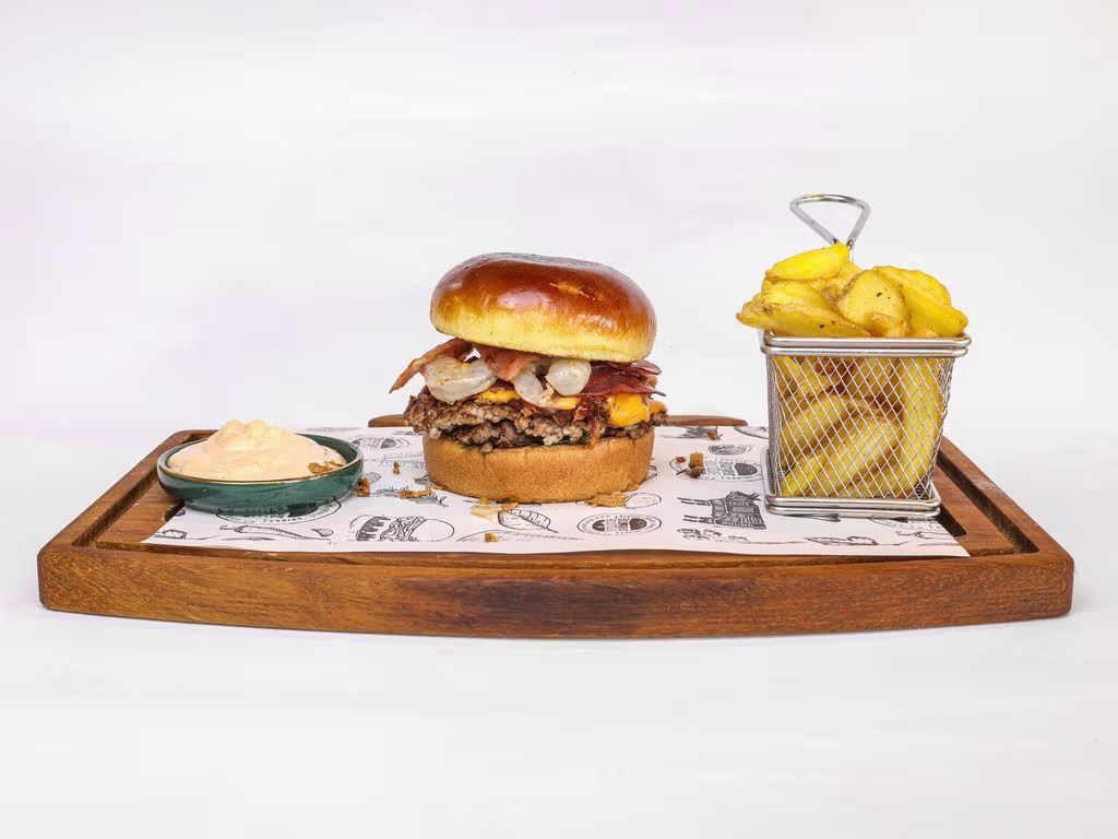 Surf and Turf Burger