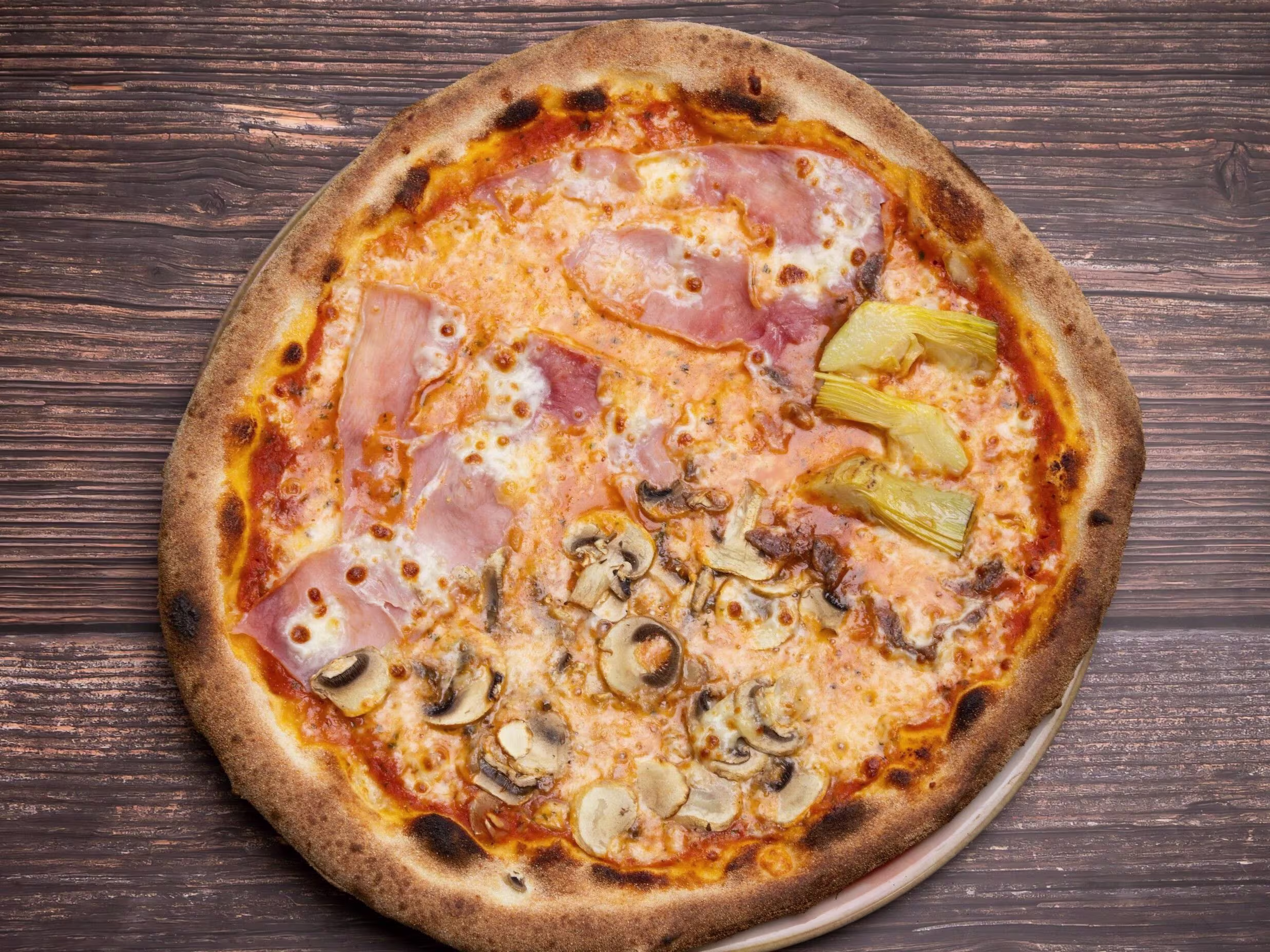 Pizza Quattro Stagioni, normal