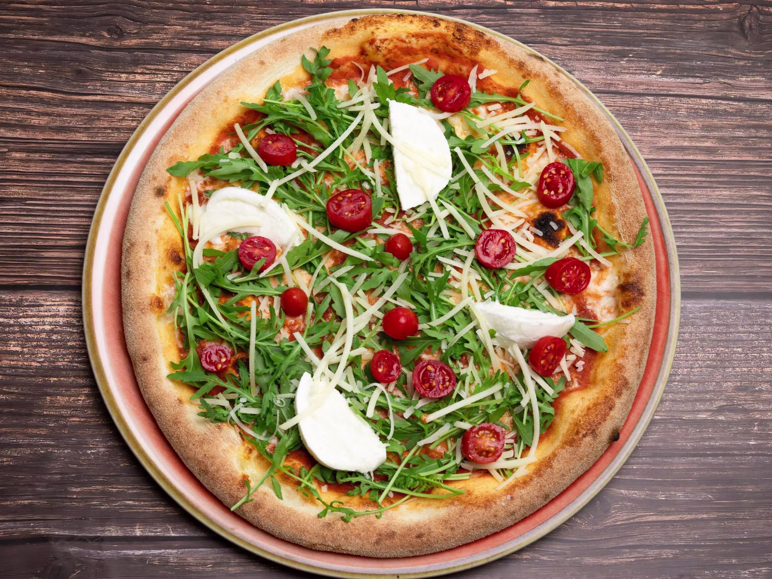 Pizza Regina Margherita, klein