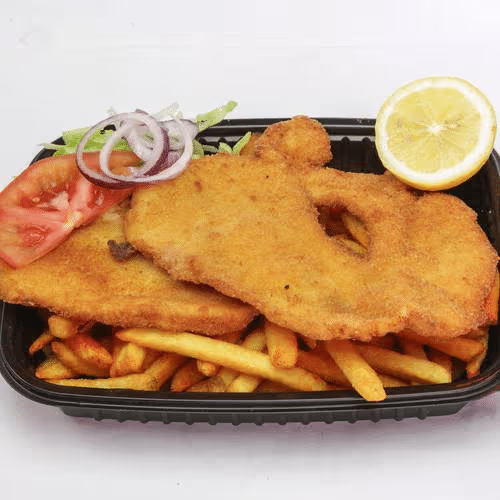 Schnitzel Teller