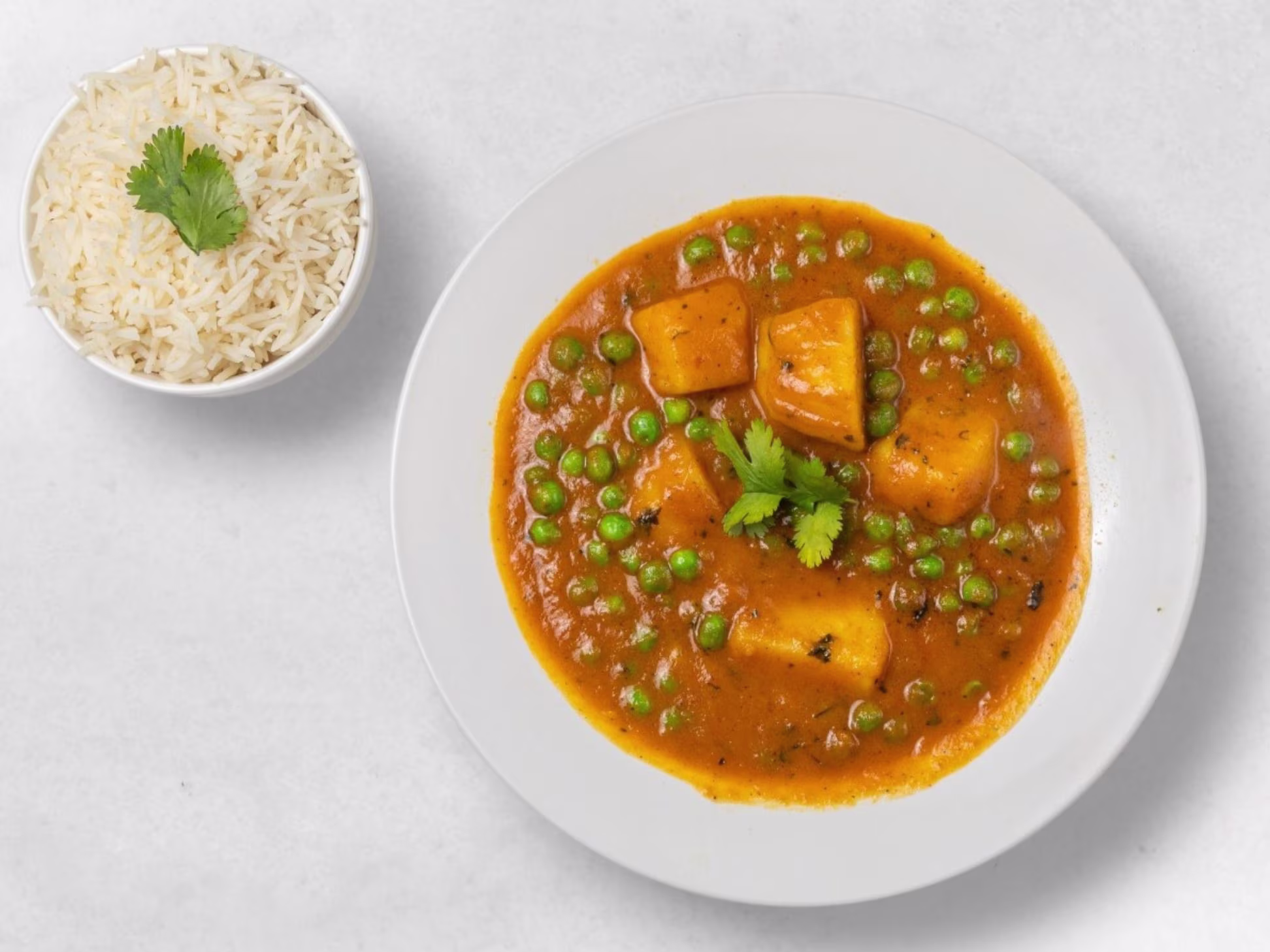 Matar Paneer