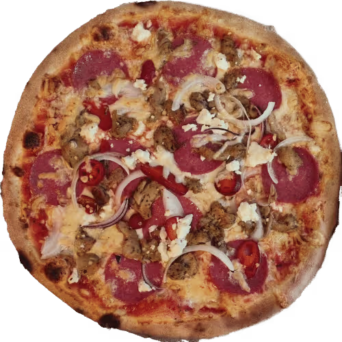 Pizza Chicago Uno (scharf)