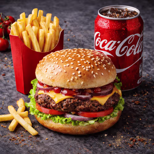 Royal Cheeseburger Menü