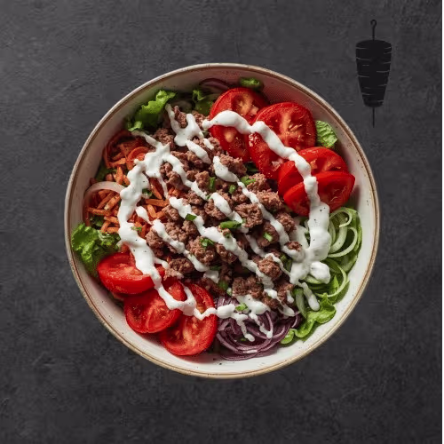Kebab-Salat