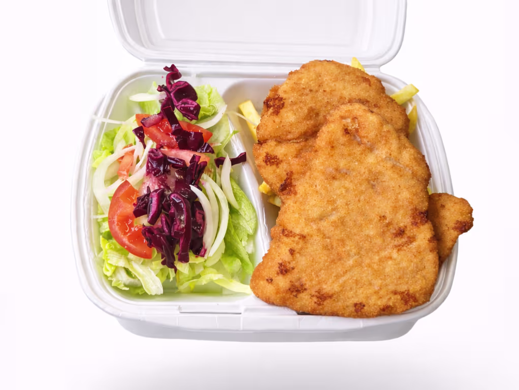 Schnitzel Teller
