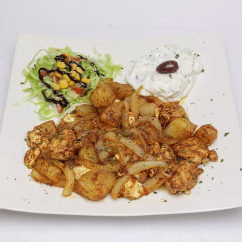 Griechische Kartoffelpfanne