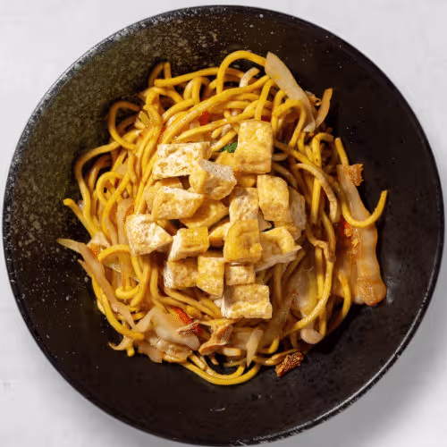 Nudel Bowl mit Tofu