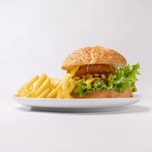 Fakin Chicken Burger