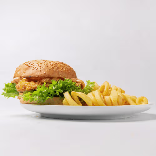 Chrispy Chicken Burger (single)