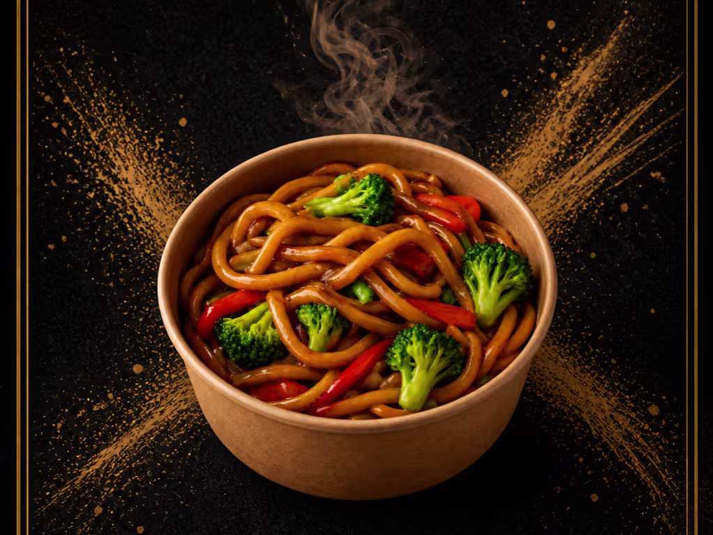 Mix Gemüse Udon Nudeln
