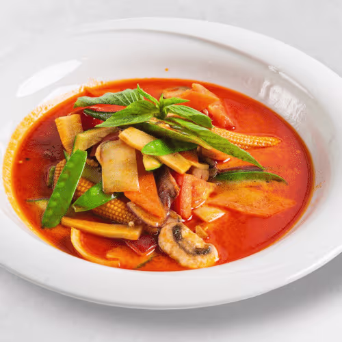 Thai rotcurry Gemüse