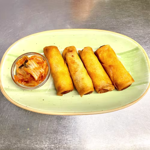 Kimchi Spring Rolls