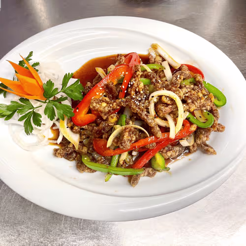 Gan Bian Rindfleisch