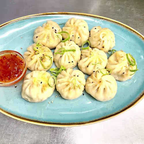 Xiao Long Bao mit Schweinefleischfüllung (10 Stück)