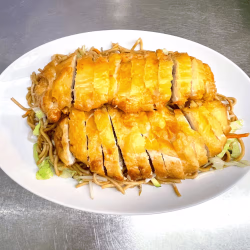 Nudeln mit gebratenem Gemüse (groß)