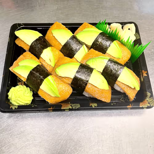 Tofu Avocado Sushi (6 Stück)