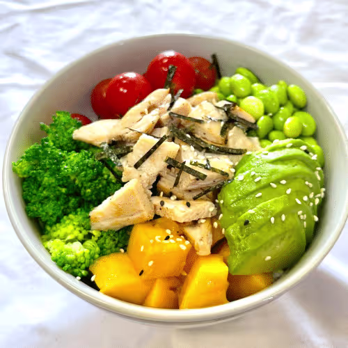 Chicken Poke Bowl