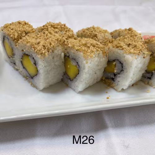 Mango Haselnuss Uramaki