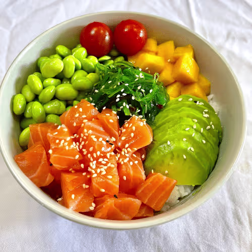 Sake Poke Bowl
