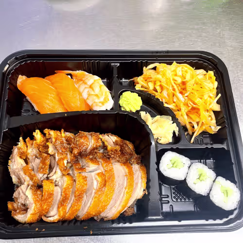 Ente Bento mit Reis