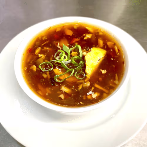 Pikante-säuerliche Suppe (scharf)