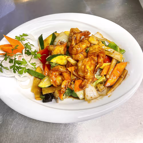 Szechuan Garnelen