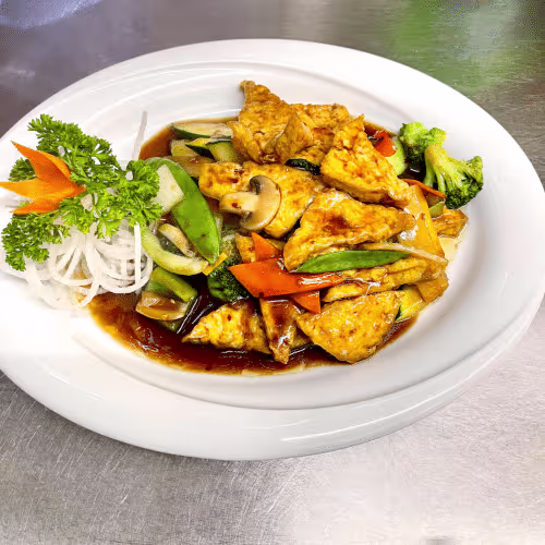 Spicy Teriyaki Tofu