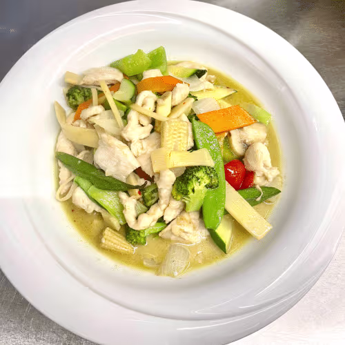 Thai Grüne Curry Hühnerfleisch