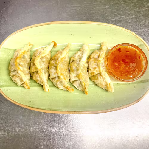 Gebackene Bulgogi Gyoza (5 Stück)