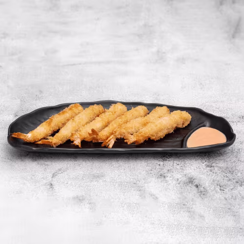 Gebratene Tempura Garnelen (6 Stück)