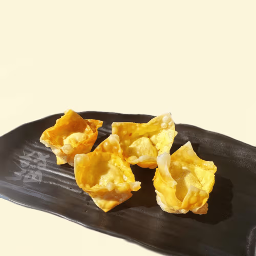 Gebackene Wantan (4 Stück)