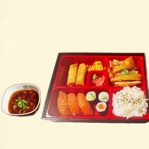 Knuspriges Huhn Bento