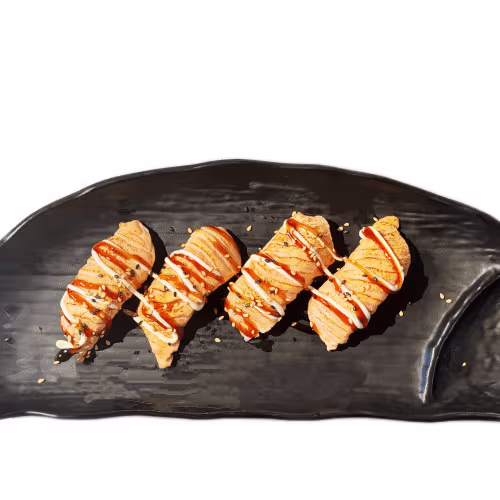 Aburi Sake Sushi klein