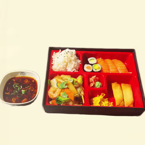 Garnelen Bento