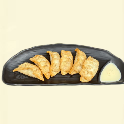 Zimt Apfel Gyoza