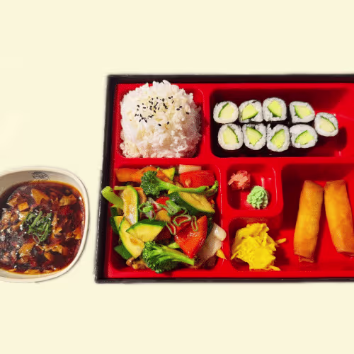 Vegetarisches Bento
