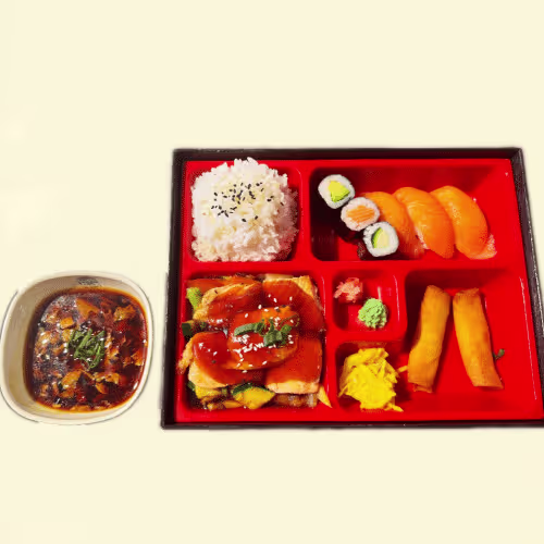 Lachs Bento