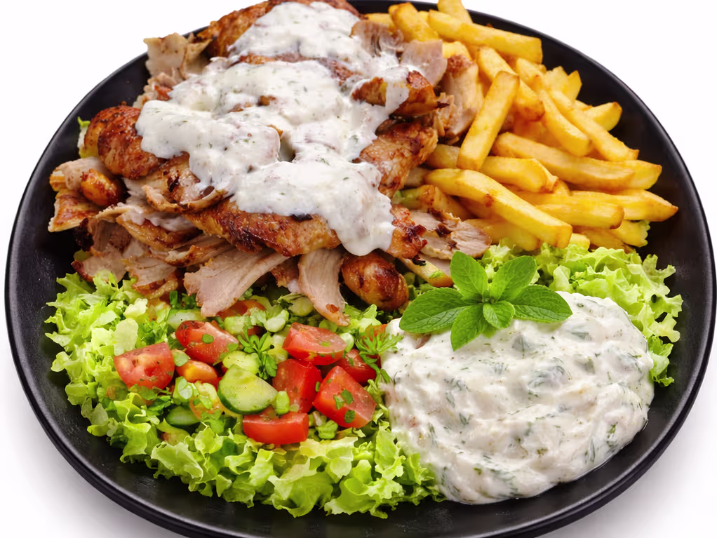 Kebab-Teller