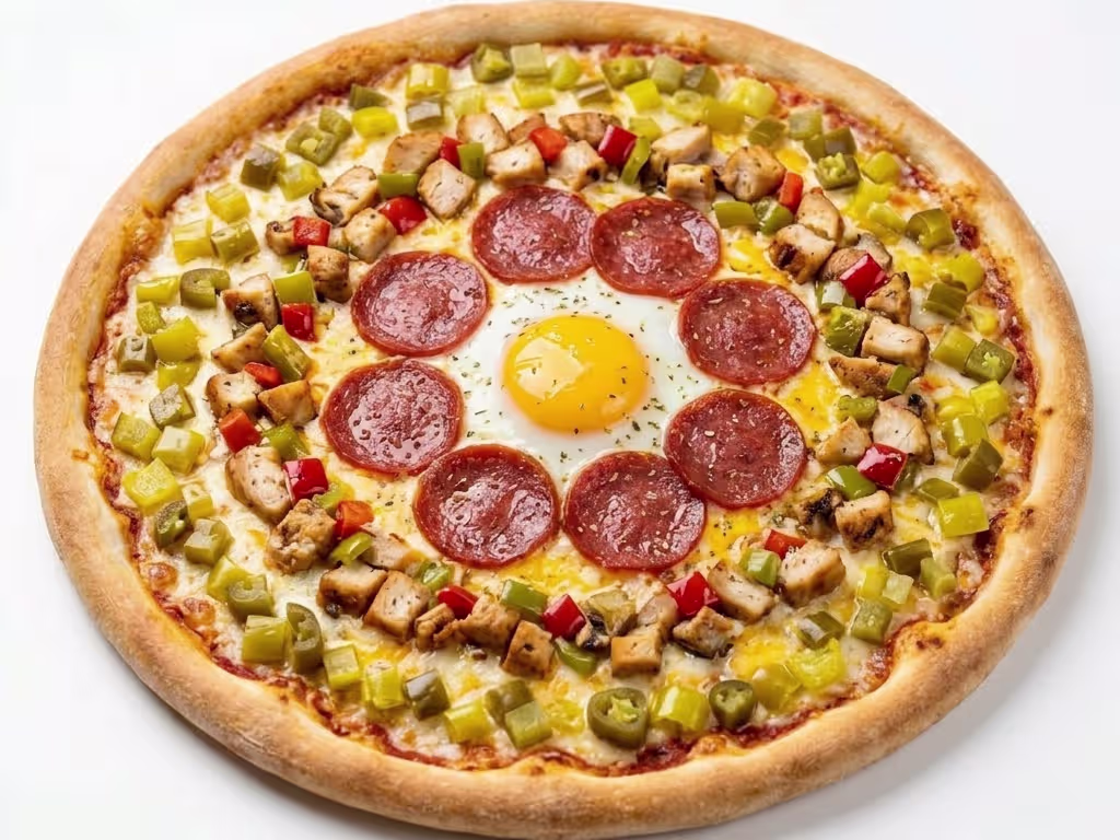 Pizza Oriental (scharf)